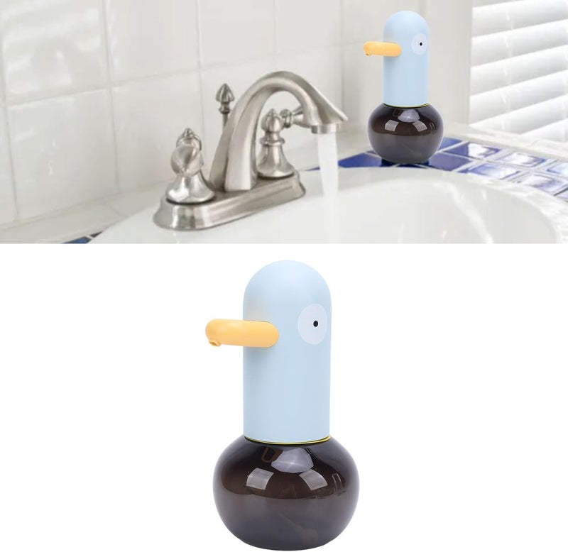 Haofy Electric Dispenser, Automatic Foam, Rechargeable Battery, ABS Material, for Shampoo, Cleanser, Dish, and Hand, with Cartoon Duck Appearance (Type 1) - Image 3