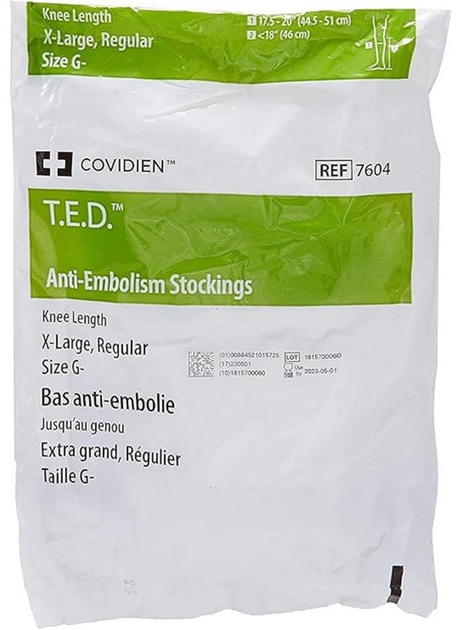 COVIDIEN TED STOCKING KNEE XLG REGULAR (PR)