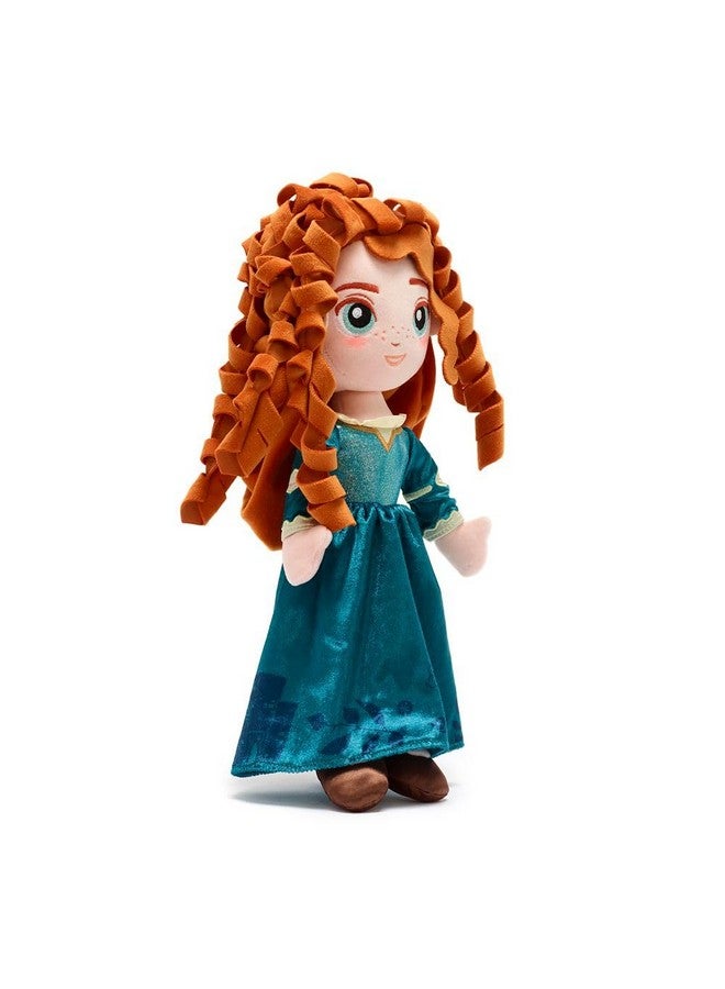 Disney Store Official Princess Plush Doll, Merida from Brave, Medium 14 Inches, Soft Plushy with Embroidered Features, Princess Toys for Girls, Disney Dolls, Stuffed Animals for Girls - Image 3