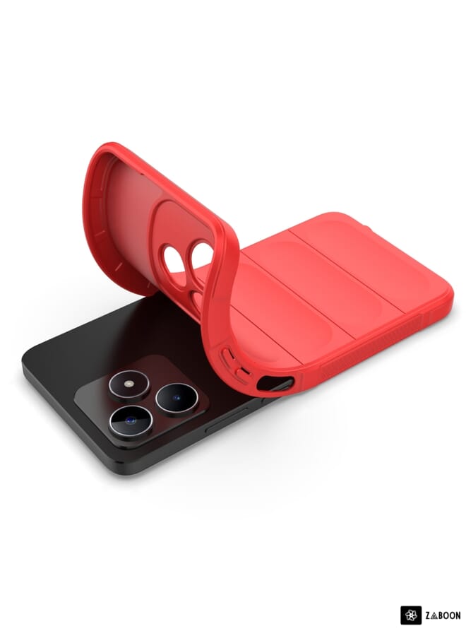 Protective Case Cover For Realme C53 4G Gwb Magic Shield TPU + Flannel  - Image 5