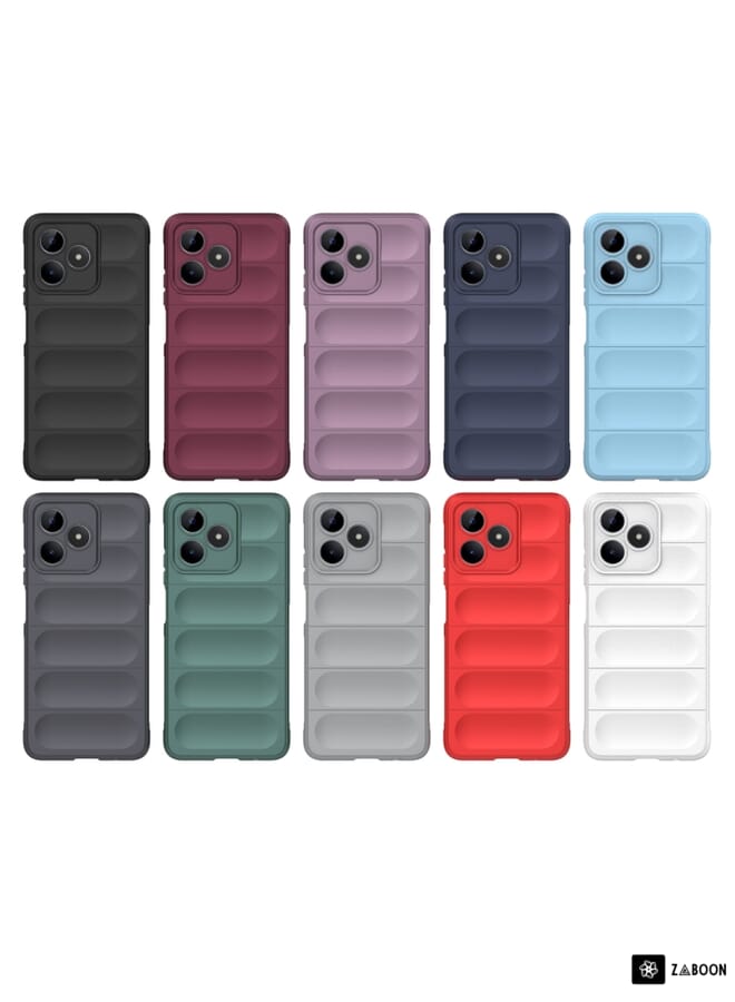 Protective Case Cover For Realme C53 4G Gwb Magic Shield TPU + Flannel  - Image 2