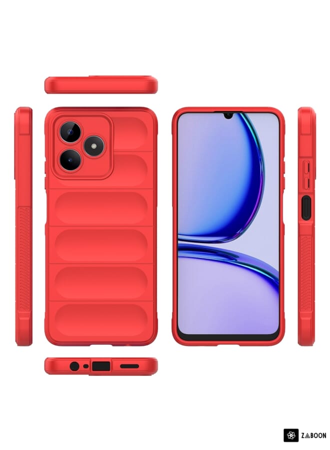 Protective Case Cover For Realme C53 4G Gwb Magic Shield TPU + Flannel  - Image 3