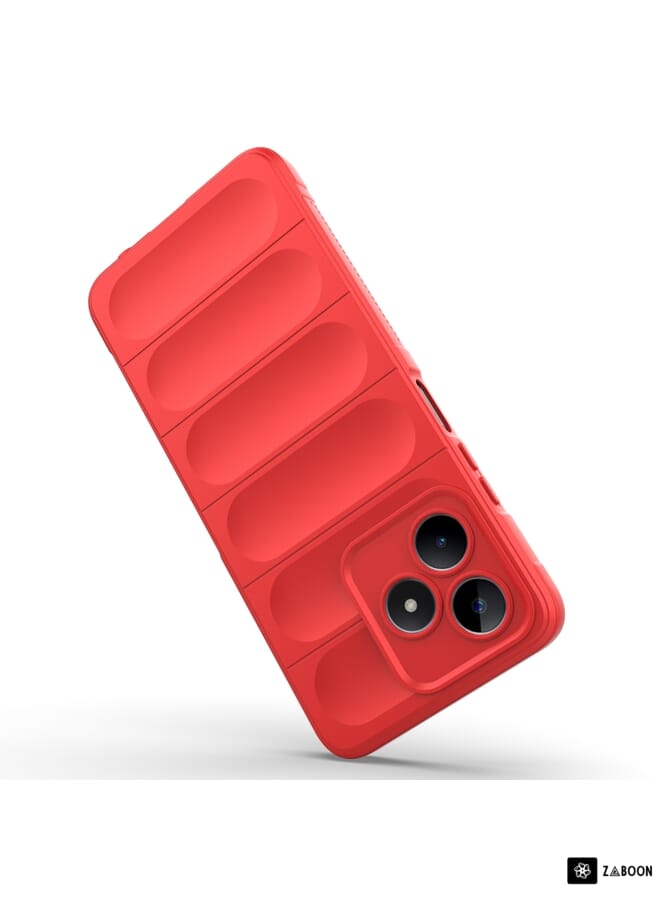Protective Case Cover For Realme C53 4G Gwb Magic Shield TPU + Flannel  - Image 4