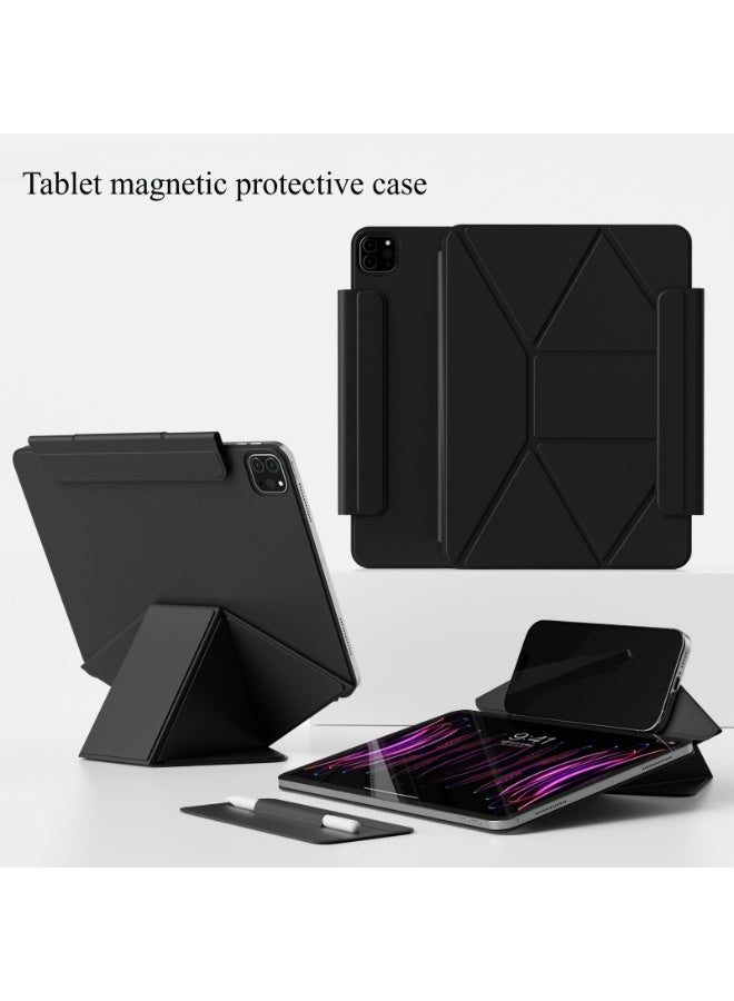 iPad Magnetic protective case for iPad 10 (10.9")/iPad 11 (A16) [2025], Multi-Angle Stand, Unobstructed super strong magnetic tablet protective case. Ultra-thin case with built-in detachable buckle New upgraded detachable pen holder - Image 1