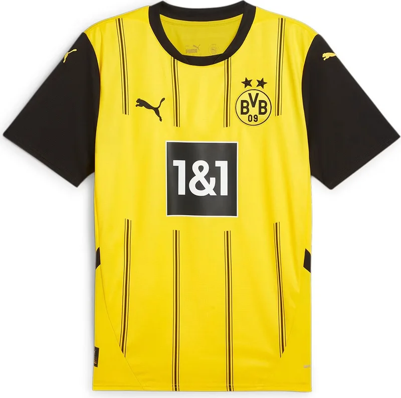 بوما Borussia Dortmund 2024/25 Home Men's Yellow Football Jersey 77494601