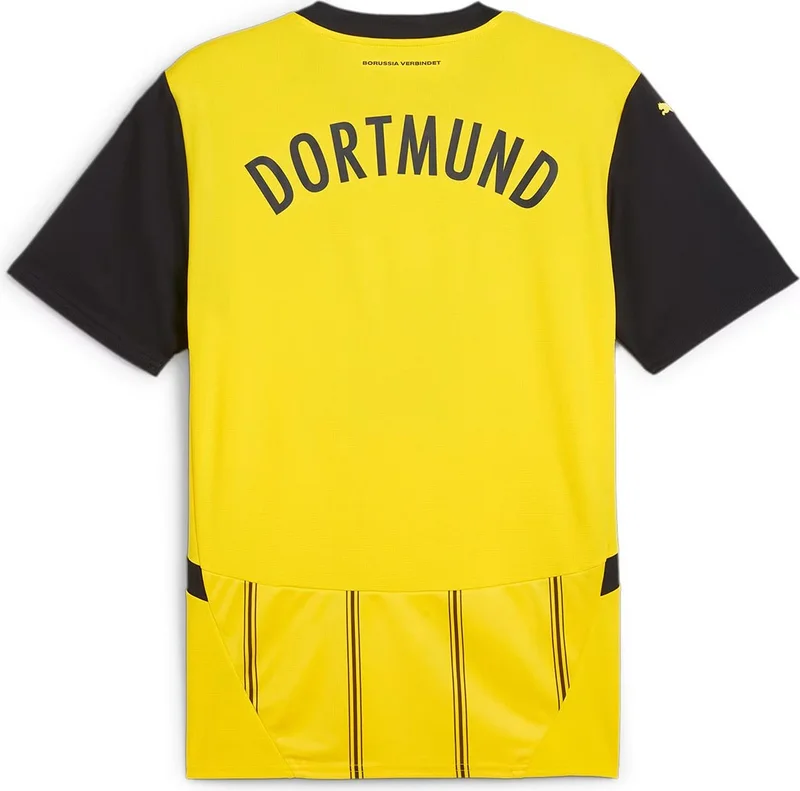 بوما Borussia Dortmund 2024/25 Home Men's Yellow Football Jersey 77494601