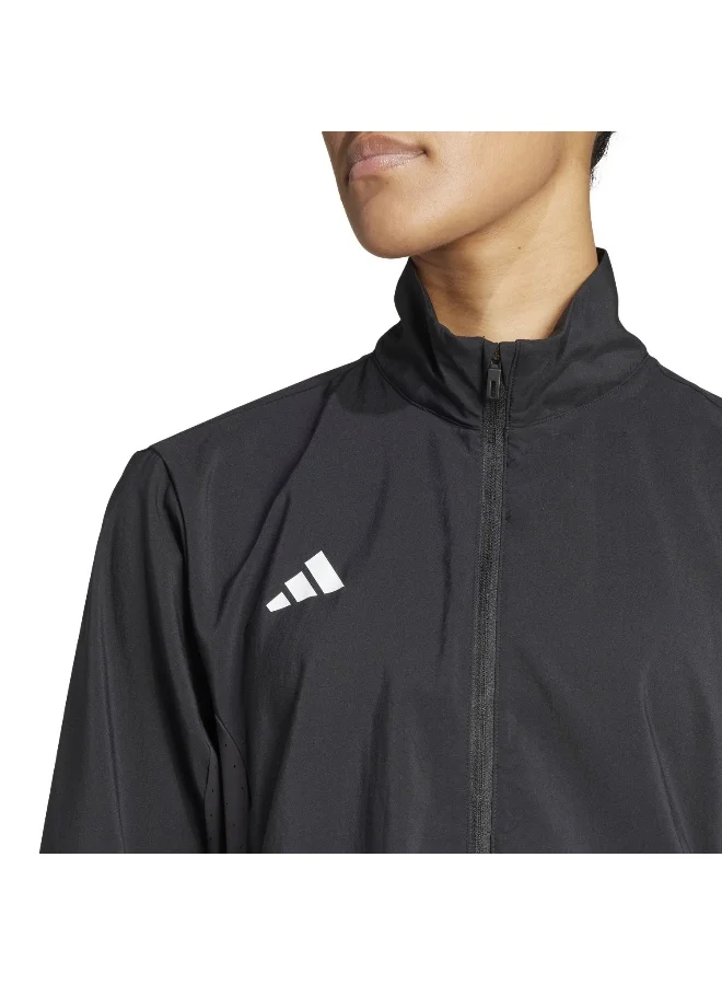 Adidas BLACK Adizero Essentials Running Jacket for Women | Best Price UAE