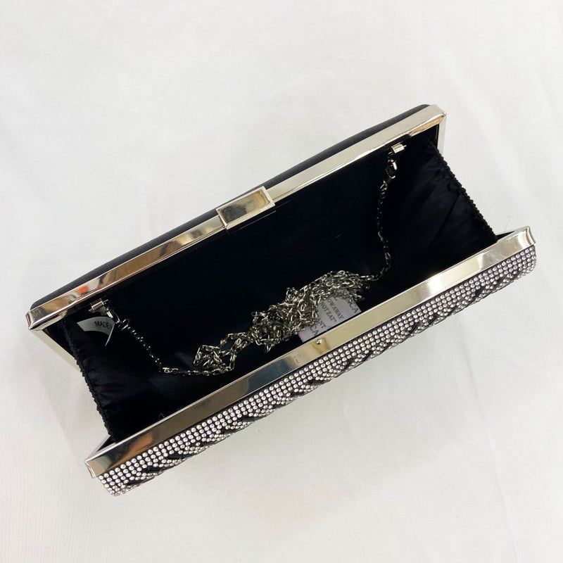 Special For New Rhinestone Banquet Evening Bag Acrylic Striped Clutch Bag Shoulder Crossbody Dress Women'S Bag - Image 5