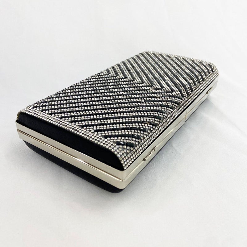 Special For New Rhinestone Banquet Evening Bag Acrylic Striped Clutch Bag Shoulder Crossbody Dress Women'S Bag - Image 4