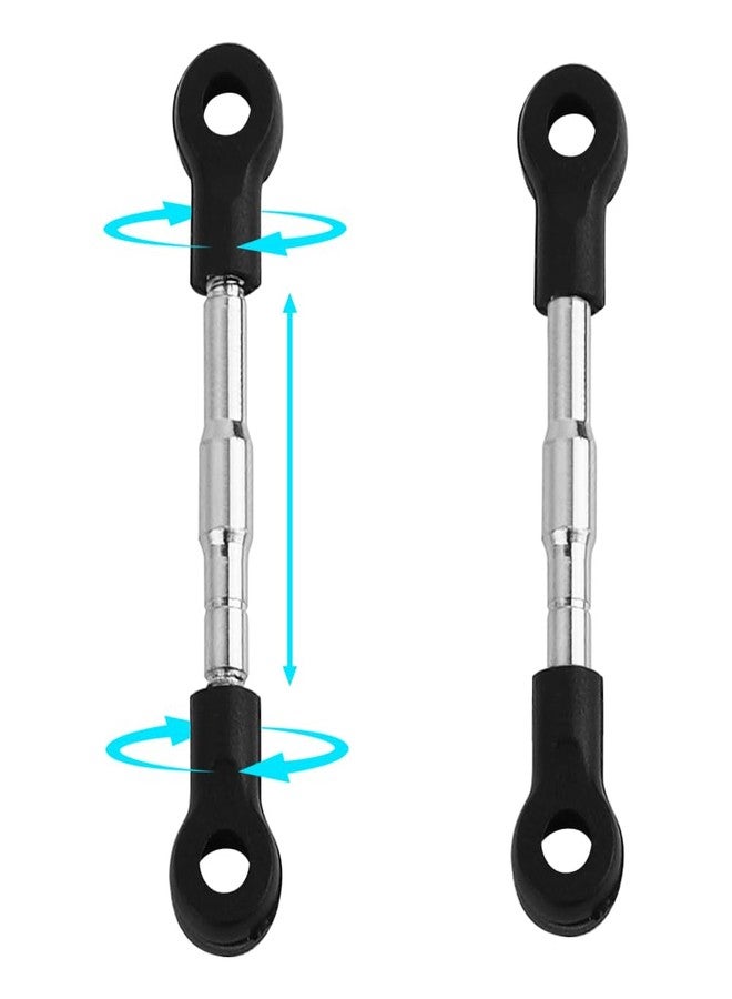 Pothyes Adjustable Stainless Steel Links Set for Losi 1/24 Buggy Micro-B/Micro-T Linkage Upgrade Part - Image 3
