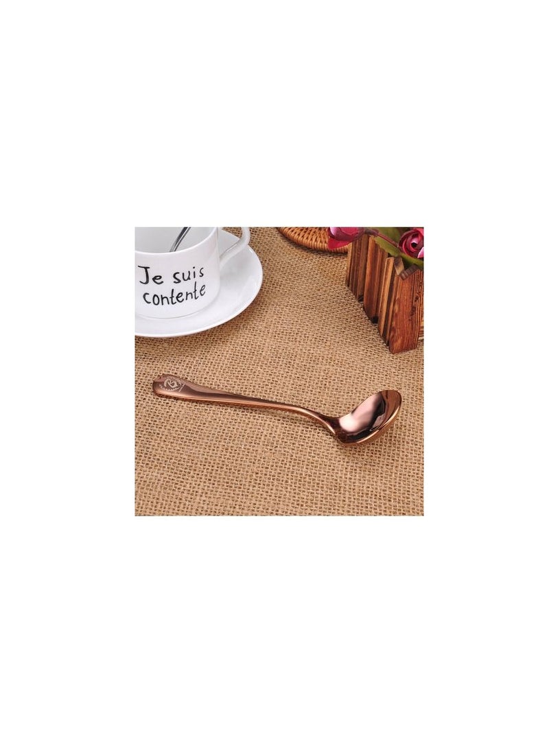 Barista Space Cupping Spoon- Rose Golden - Image 1
