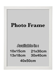 FISKBO Wall Photo Frame, Wall Hanging Picture Frame Used For Home And Office, White  - Image 1