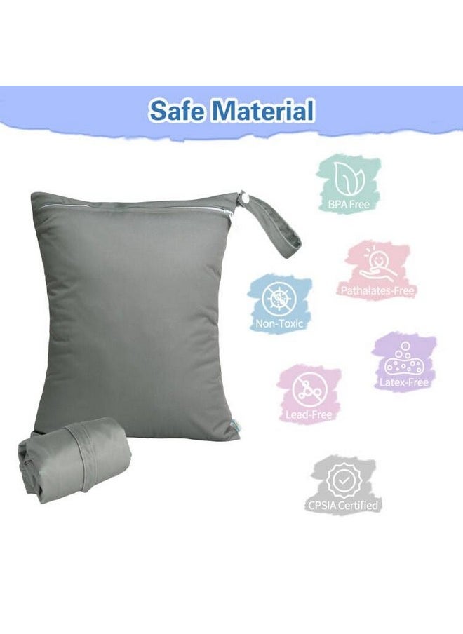 babygoal - babygoal Waterproof Wet Dry Bag for Swimsuit, Reusable Bag for Travel, Food Storage, Stroller, Daycare, Baby Diapers, Yoga, Beach, Pool, Wet Clothes - Image 1