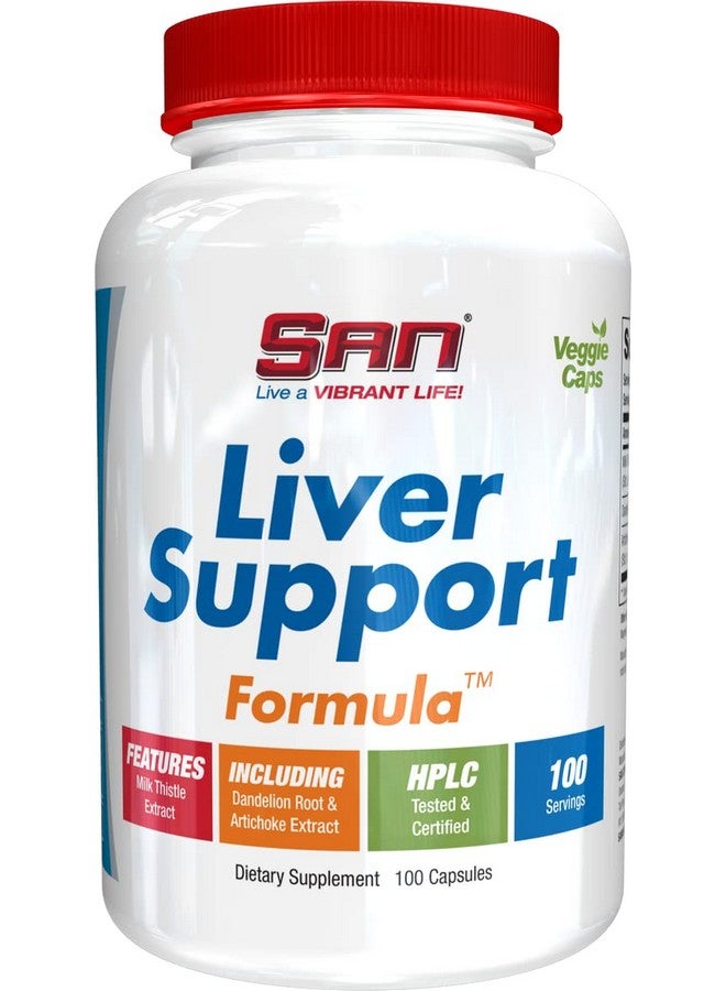 SAN ’S Liver Support Matrix Liver Cleanse Detox & Repair Formula Herbal Liver Support Supplement With Milk Thistle Dandelion Root And Artichoke Extract Silymarin Milk Thistle 100 Capsules - Image 2