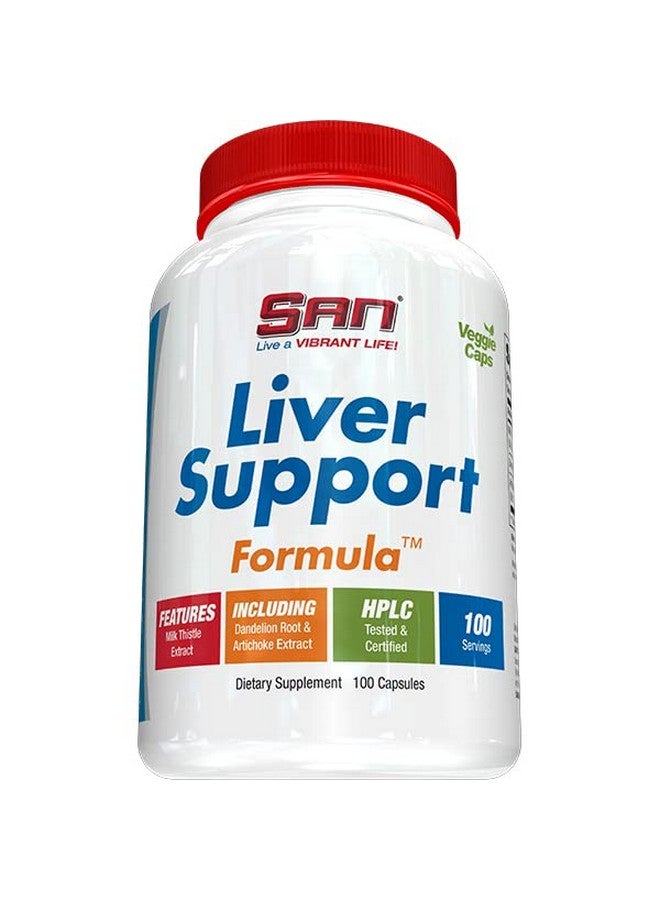 SAN ’S Liver Support Matrix Liver Cleanse Detox & Repair Formula Herbal Liver Support Supplement With Milk Thistle Dandelion Root And Artichoke Extract Silymarin Milk Thistle 100 Capsules - Image 3