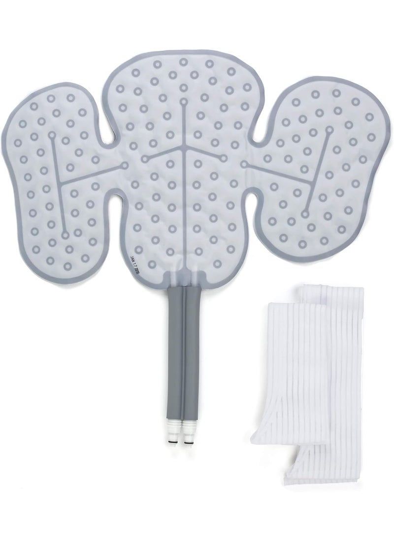 Ossur Ossur Cold Rush Cold Therapy Hip Pad | Ergonomic Pad for Post-Operative Pain and Swelling | Works with Cryotherapy and Cold Therapy Machines | Includes Hose Connectors and Elastic Straps | (Right) 