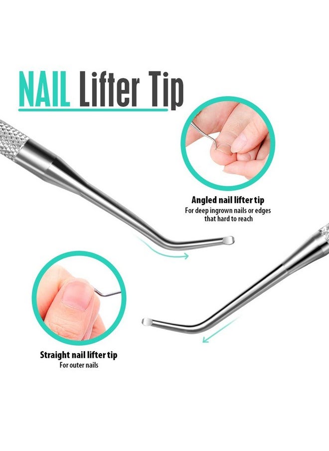 Ttxxontyely - Nail File And Buffer Kit,3 Pcs Double Sided Nail File,Sponge Buffer Block With Cuticle Clipper & Nail Brush, Rectangular Nail Buffer, For Dead Skin Trimming Manicure Tool Set… - Image 1