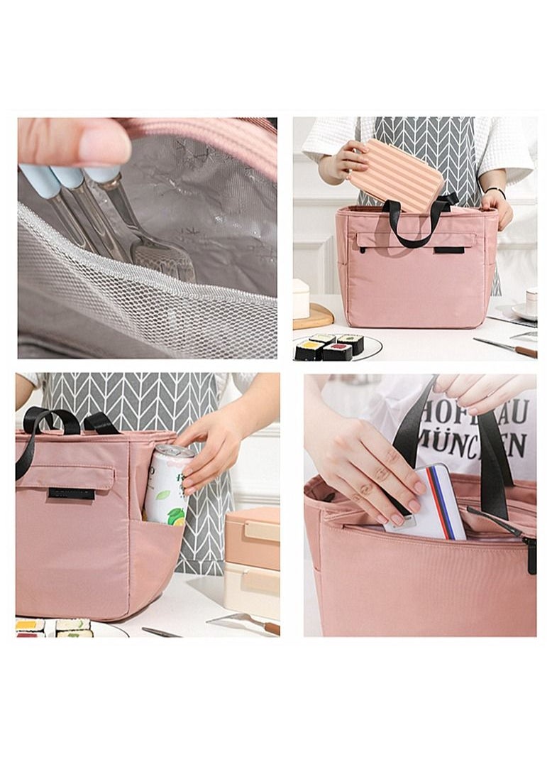 Insulated Lunch Box Lunch Bag Cooler Tote Bag for Kids Adults Men and Women Bento Box Bag for School Work Picnic Travel and Outdoor Black - pzsku/Z6AE95CD9824224425D4BZ/45/_/1683478915/6bd9a53f-d663-48e8-9a7b-9d1b71dcf4ec