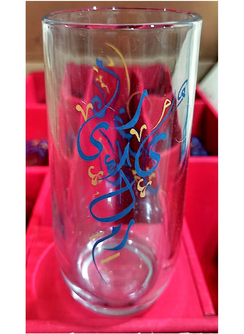 CITY GLASS Bottle set printed ( 1 Bottle 1L - Karorah - + 6 Cups 250 ML ) special Ramadan edition from CityGlass  - Image 5