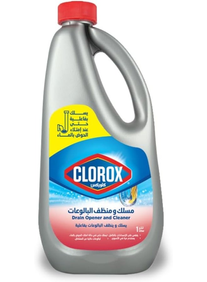 Clorox Drain Opener and Cleaner 1L - Image 1