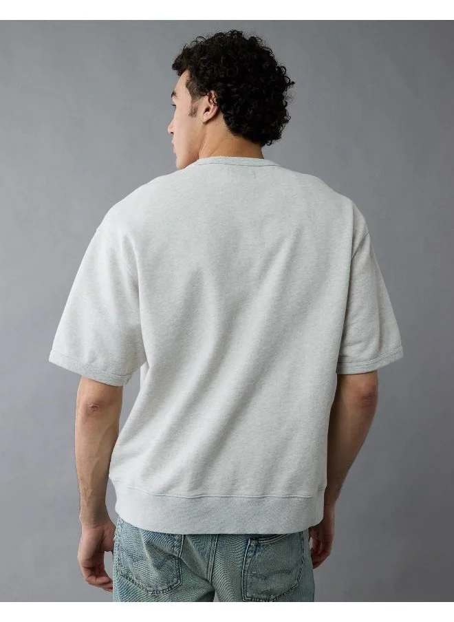 امريكان ايجل Your go-to tee, but with an elevated, sporty vibe in twill cotton fabric.