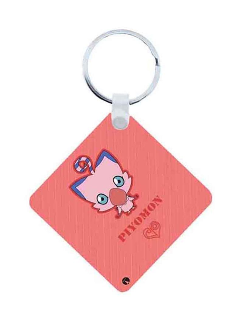 RKN Digim0n Anime Wooden Keychain