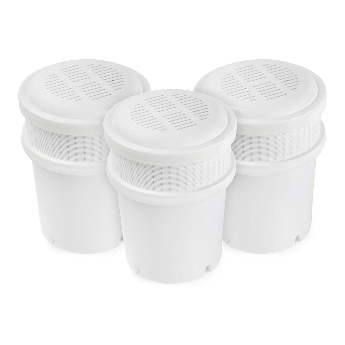 AquaBliss Replacement Water Filter Cartridges XL 2 Times Longer Lasting Purifying Water Filters Deliver Clean Tasting Drinking Water Free from Harmful Disinfectants Sediment 3Pack ABFWPC