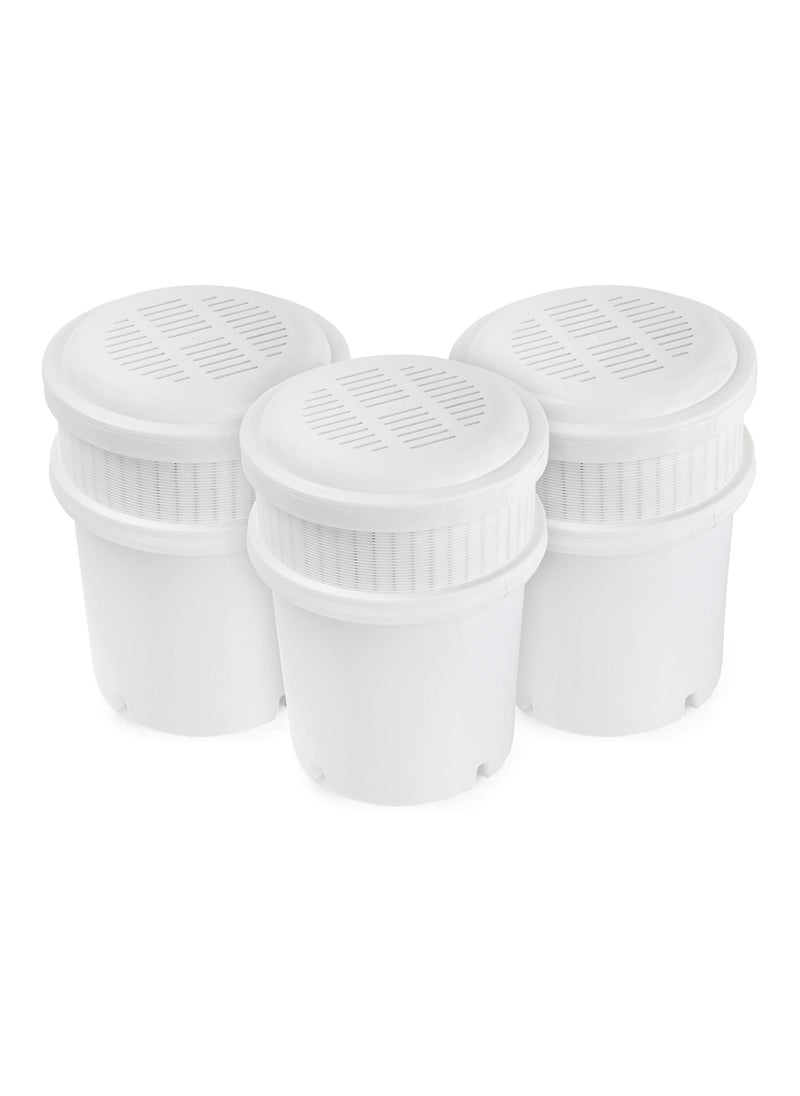 AquaBliss AquaBliss Replacement Water Filter Cartridges  XL 2 Times Longer Lasting Purifying Water Filters Deliver Clean Tasting Drinking Water Free from Harmful Disinfectants  Sediment 3Pack ABFWPC 