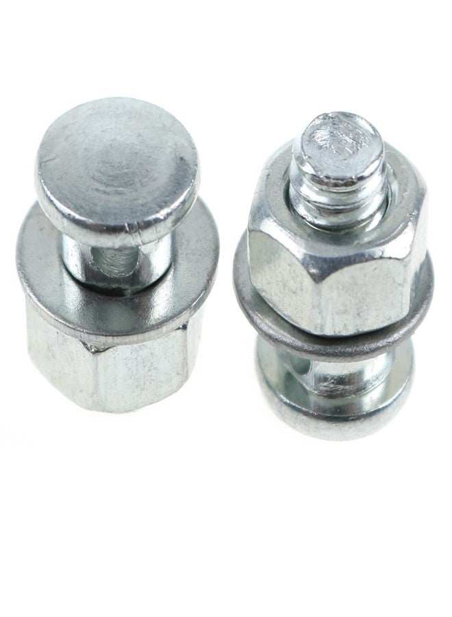 LUORNG Cable Anchor Bolt 4Set Brake Cable Regulator Clamp Lock Screw Bolt with Nuts and Washers for Bicycle Brake Line Brake, Cantilever Brake Anchor Bolt - Image 5
