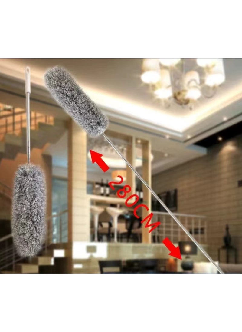 Generic - Scalable and curved feather dust collector gray - Image 1