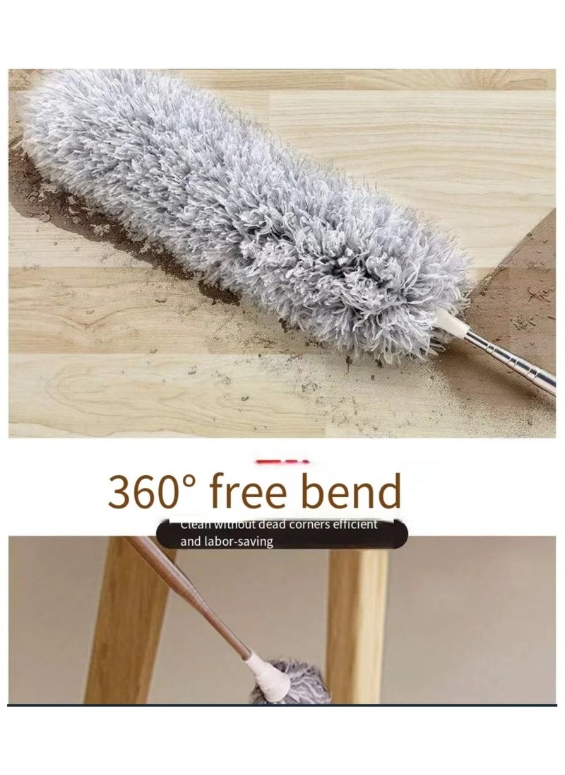 Generic - Scalable and curved feather dust collector gray - Image 1