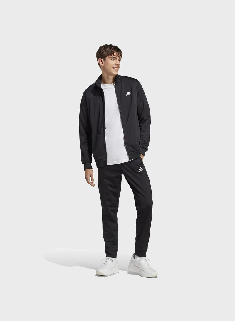 Adidas Linear Logo Tricot Track Suit