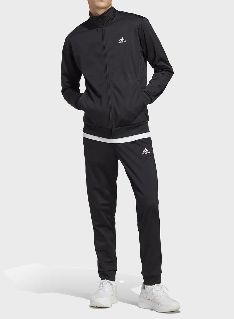 Adidas Linear Logo Tricot Track Suit