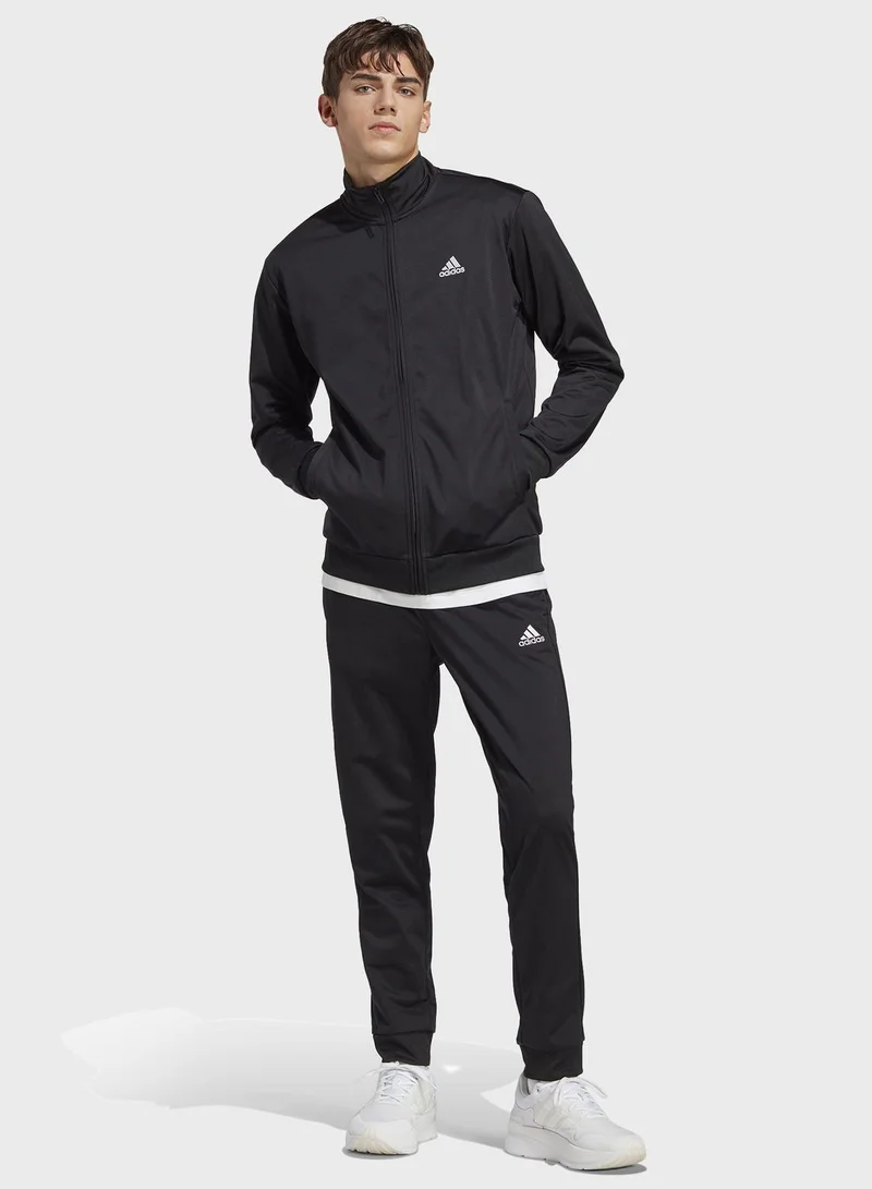 Adidas Linear Logo Tricot Track Suit