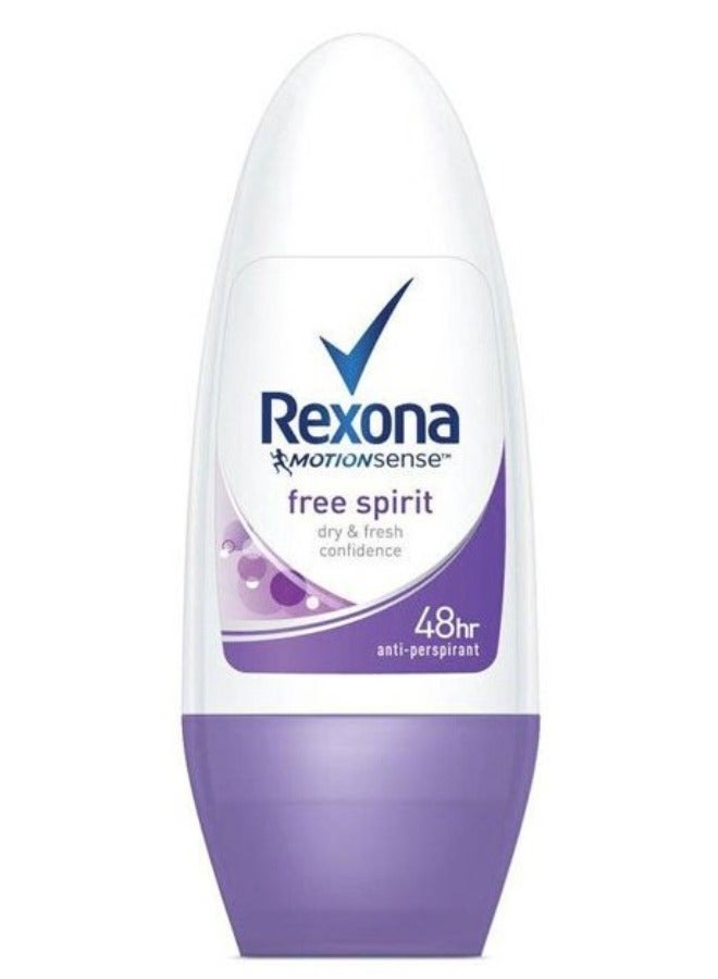 Rexona Free Spirit Roll-On Deodorant for Women 50 ml