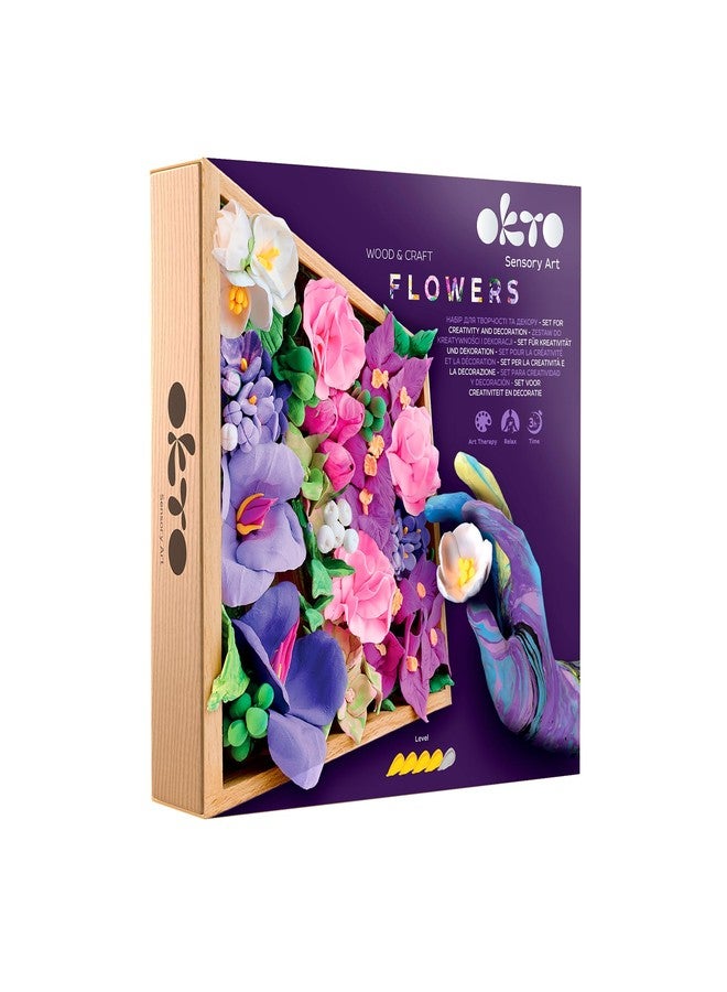 Okto Air Dry Clay | Art Kit Inspiration | Succulents Art Set 3D for Home Wall Decor | Craft Кits for Adults and Teen | Craft Box with Modeling Clay for Succulents Fun Stuff Hobby Кits Succulent DIY Кits - Image 1