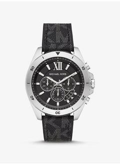 Michael Kors Brecken Chronograph Black PVC Watch - MK8850 - pzsku/Z6AE9EB1EBD89B144EE3BZ/45/_/1679562607/bb74e5eb-364e-4ffd-92d4-82cc5a17cc8d