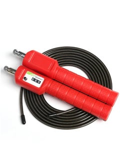 Jump Rope High Quality Rope For Tangle Free Training, Smart Foam Handles With Ball Bearing - Perfect For Speed ​​And Endurance Training Skipping Rope (Red)  - Image 1