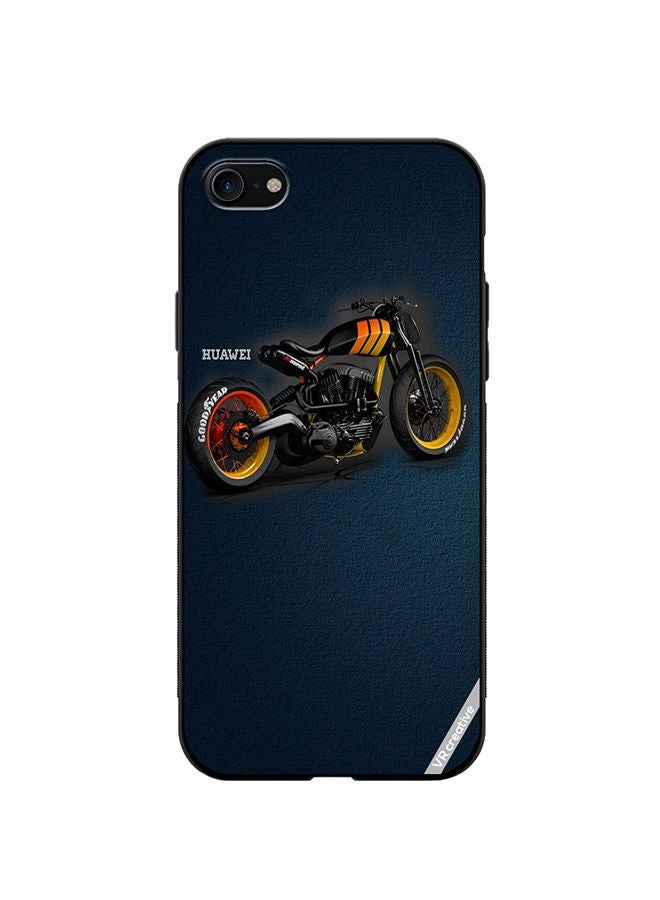 VR CREATIVE Protective Case Cover For Apple iPhone 7/8/SE 2020 Bike Design Multicolour - Image 1