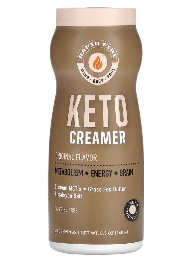 Keto Creamer Original Caffeine Free  8.5 oz (240 g)