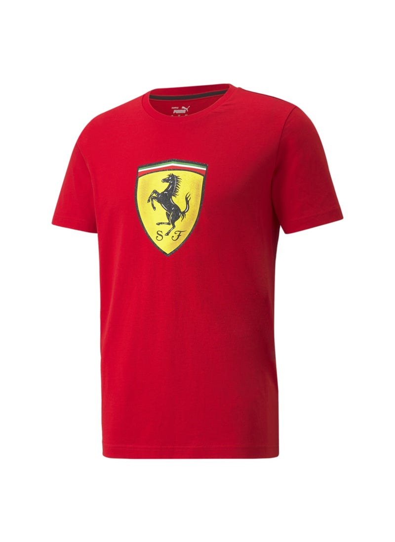 بوما - تيشرت Scuderia Ferrari Race Bold Colour Shield للرجال - Image 1
