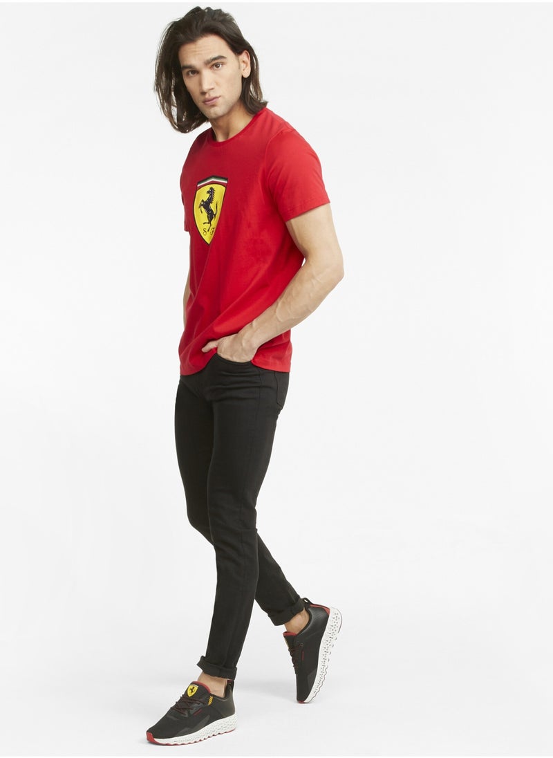 بوما - تيشرت Scuderia Ferrari Race Bold Colour Shield للرجال - Image 1