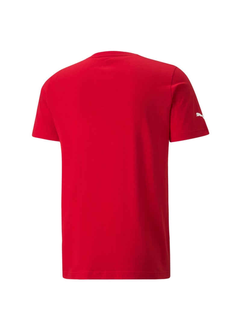 بوما - تيشرت Scuderia Ferrari Race Bold Colour Shield للرجال - Image 1