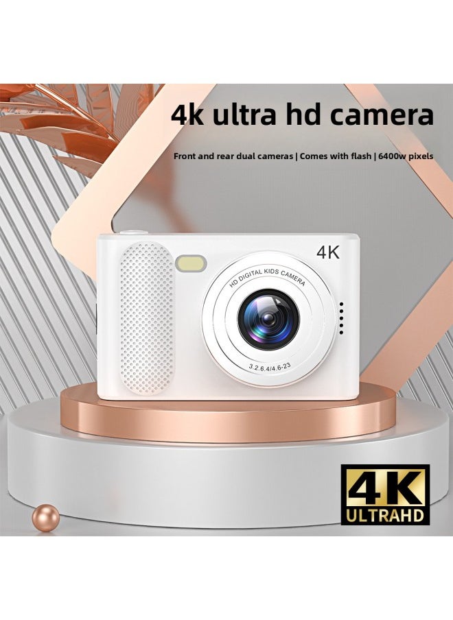 Generic Explosions [Direct Camp] Camera Digital HD Student Campus Retro Vlog Card Machine Gift-Body Color:64g Memory Card + Android Adapter  - Image 2