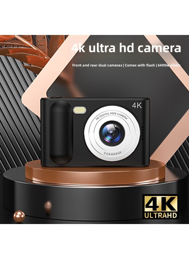 Generic Explosions [Direct Camp] Camera Digital HD Student Campus Retro Vlog Card Machine Gift-Body Color:64g Memory Card + Android Adapter  - Image 1