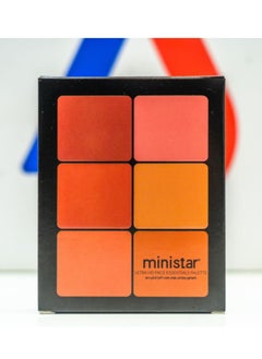 Ministar Ultra HD Palette Blusher And Contour creamy 60g - 12 Colors  - Image 2