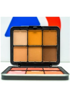 Ministar Ultra HD Palette Blusher And Contour creamy 60g - 12 Colors  - Image 3