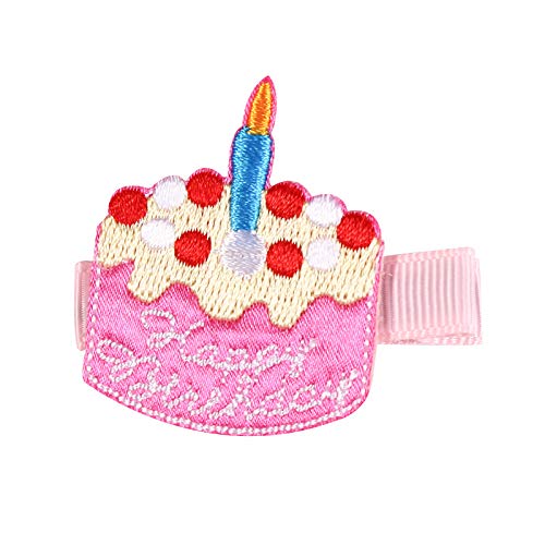BBTDIN Baby First Birthday Hair Clip 1st Birthday Cake Hairclip Baby One Years Birthday Hair Pin BBD01 1 Year - Image 3