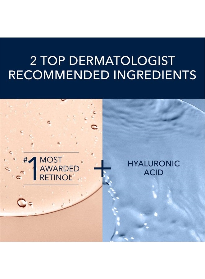 RoC Retinol Correxion Max Hydration Anti-Aging Daily Face Moisturizer with Hyaluronic Acid, Fragrance-Free, Oil Free Skin Care for Fine Lines, Dark Spots, Post- Acne Scars, 1.7 Ounces (Packaging May V  - Image 2