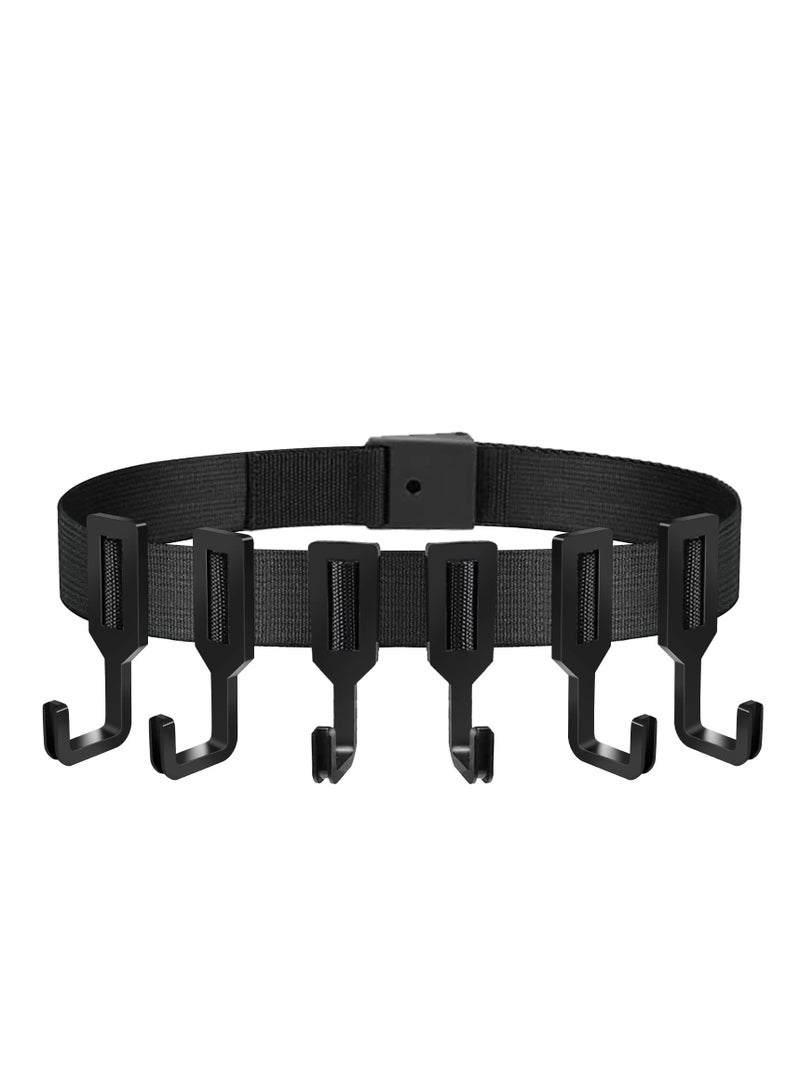 KASTWAVE Treestand Strap Hangers, treestand straps backpack, Treestand Strap with 6 Large Hanging Hooks, for Hunting Camping Hiking - Image 1